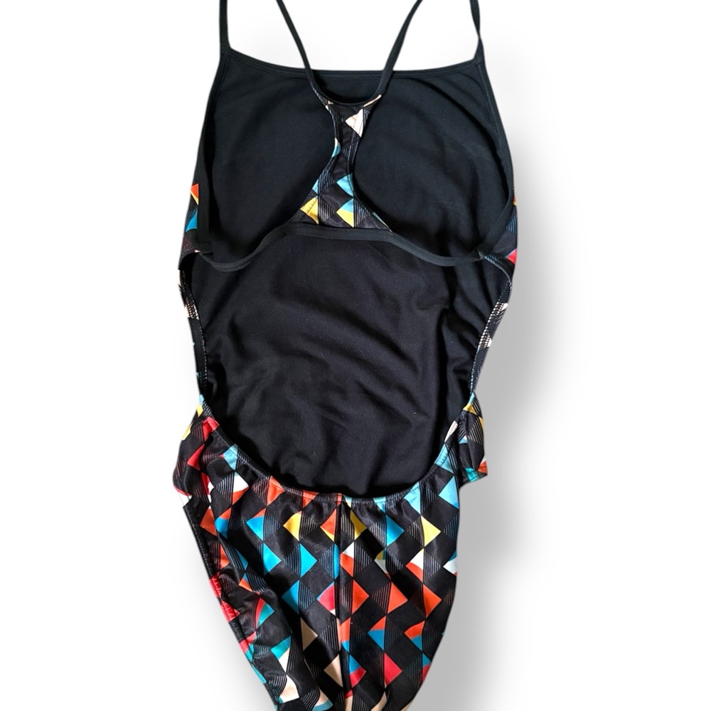 Arena Geometric Pattern Swimsuit - Picture 2 of 3